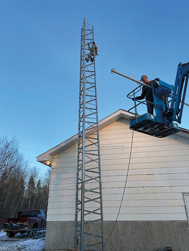 Photo of New Radio Tower